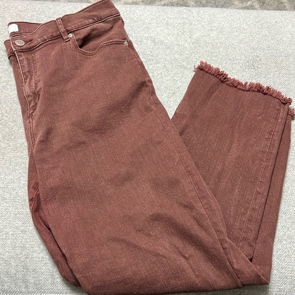 Loft straight pants